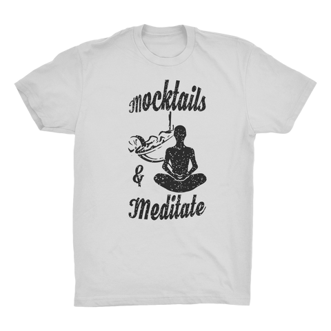 Mocktails&meditate Mocktails & Meditate Organic Adult T-Shirt